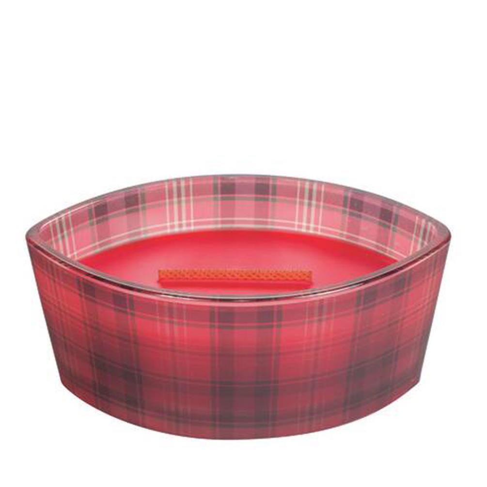 WoodWick Crimson Berries Holiday Decal Ellipse Jar Candle £26.99